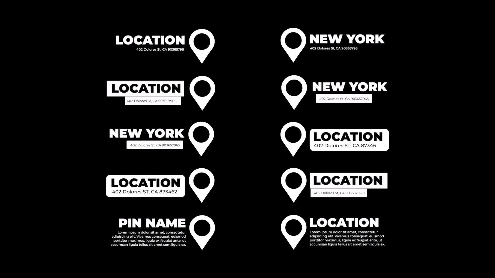 Location Titles 3.0 | FCPX Videohive 34836221 Apple Motion Image 1