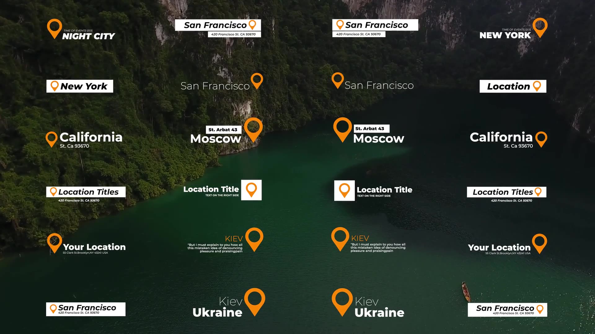 Location Titles | After Effects Videohive 35584605 After Effects Image 3