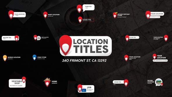 Location Titles | After Effects - Videohive Download 32530537