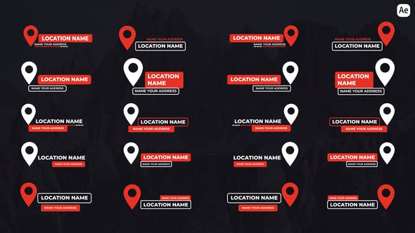 Location Titles After Effects - Videohive Download 38162571