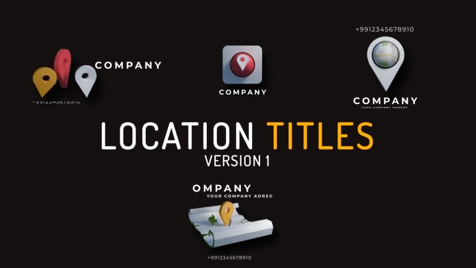 Location Titles Videohive 36315486 After Effects Image 3