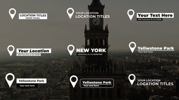 Location Titles | Premiere Pro - Download Videohive 39209926