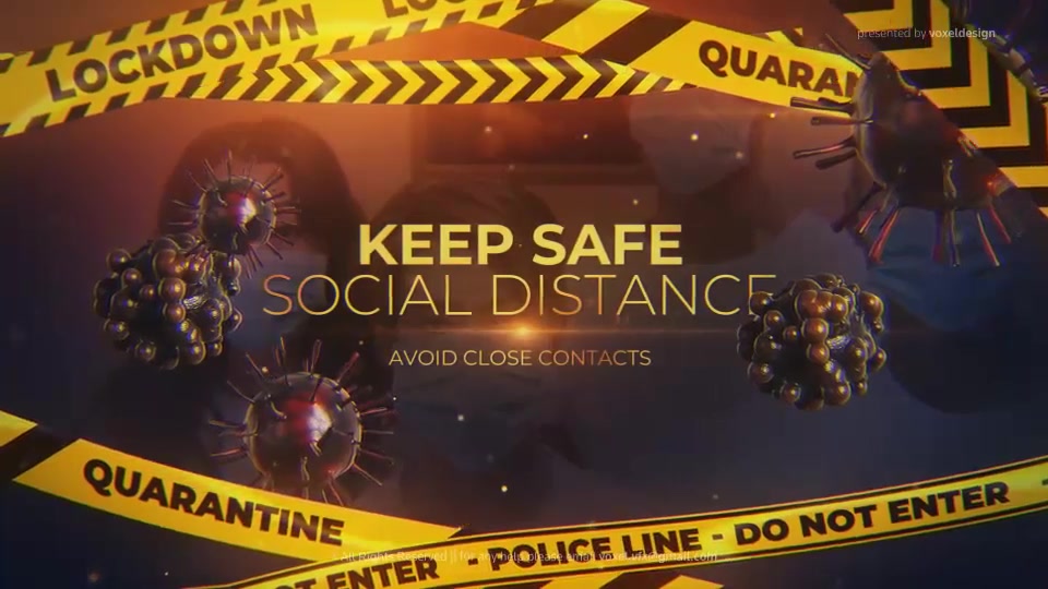 Lockdown Quarantine Cinematic Title Videohive 26391496 After Effects Image 5