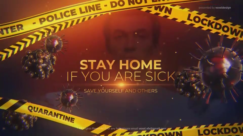 Lockdown Quarantine Cinematic Title Videohive 26391496 After Effects Image 8