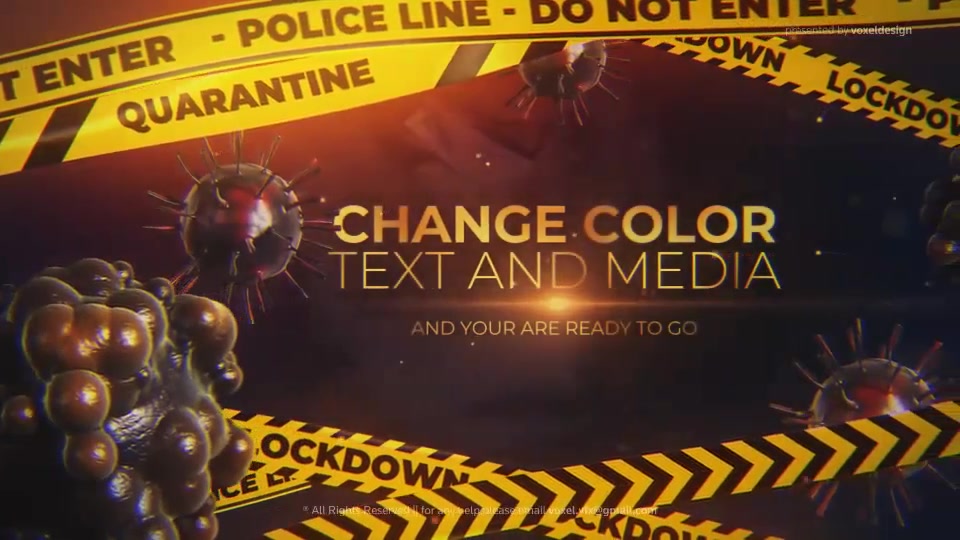 Lockdown Quarantine Cinematic Title Videohive 26391496 After Effects Image 9