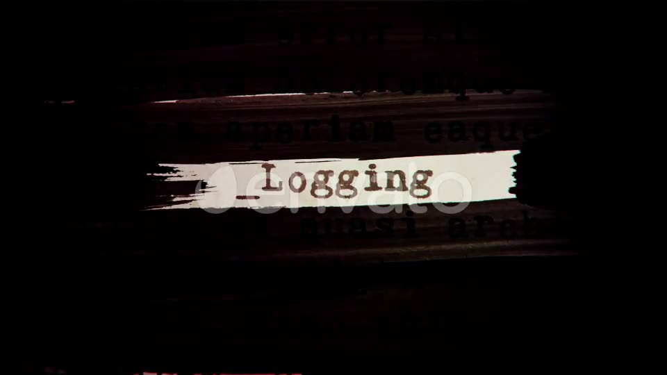 Logging Videohive 23430561 After Effects Image 2
