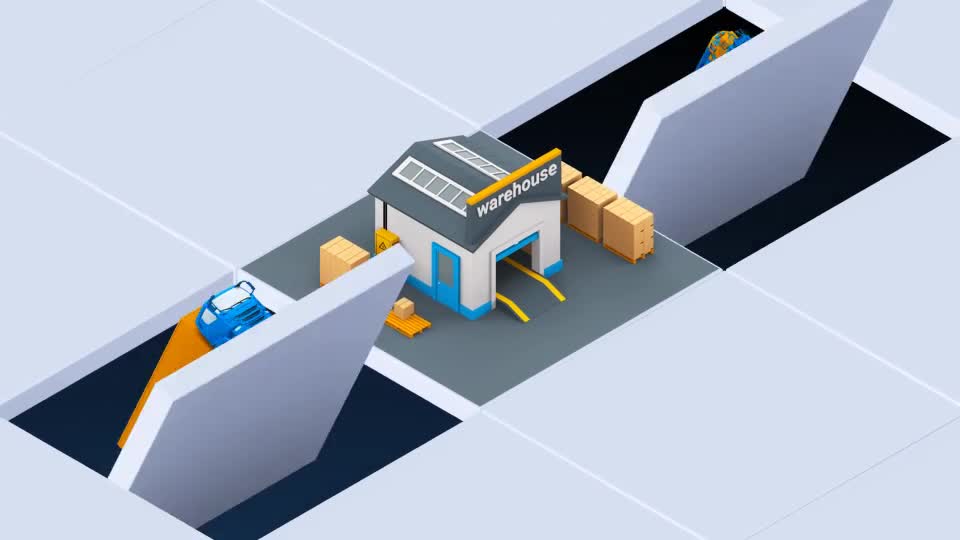 Logistic | 3D Isometric Pack Videohive 26489386 After Effects Image 1