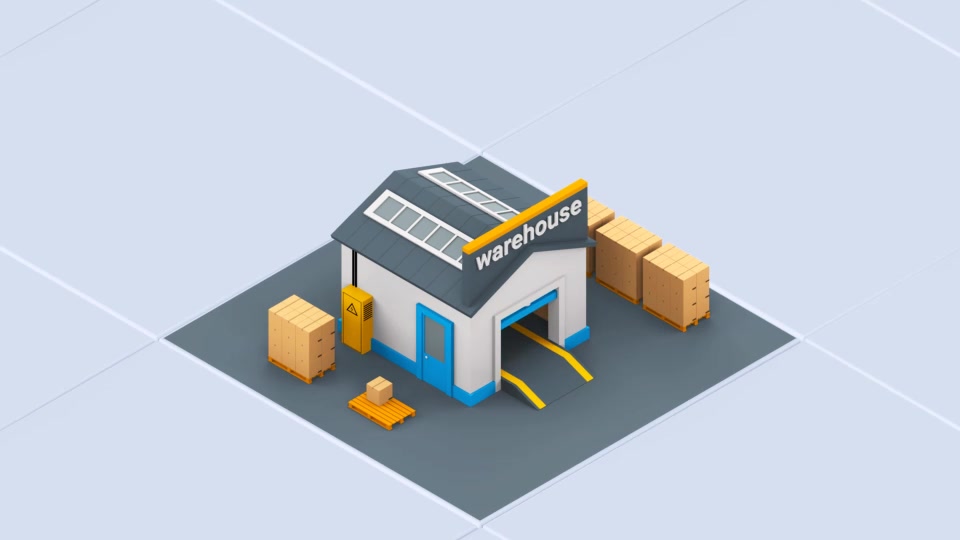 Logistic | 3D Isometric Pack Videohive 26489386 After Effects Image 9