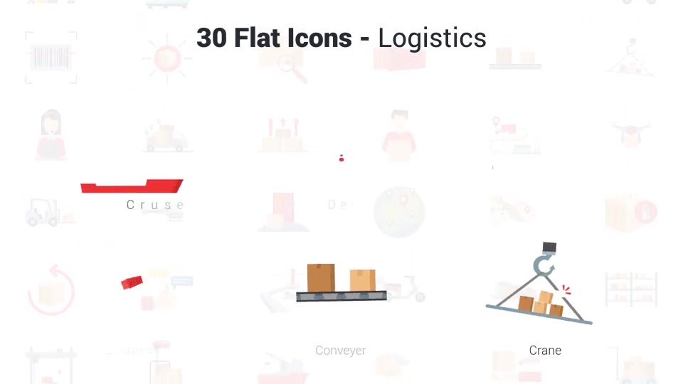 Logistics Icons Videohive 36581206 After Effects Image 7