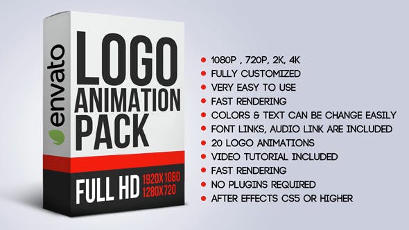 Logo Animation Pack - Videohive Download 11830604