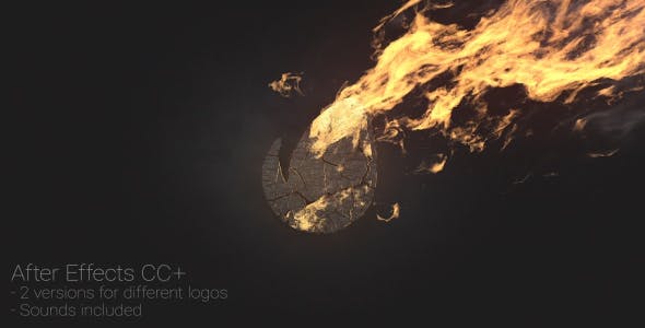 Logo at Fire - 17931737 Videohive Download