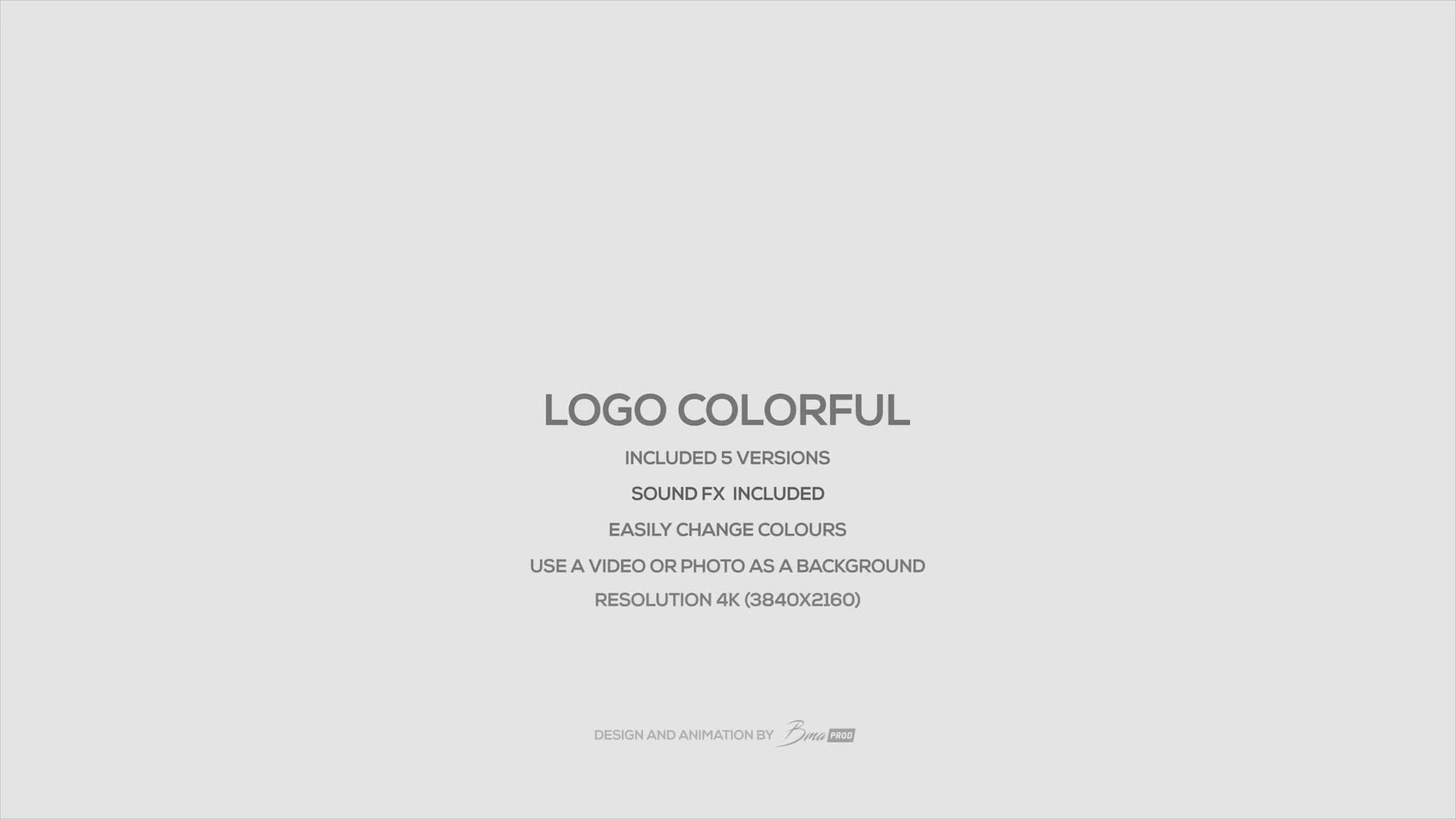 Logo Colorful Videohive 23669720 After Effects Image 1