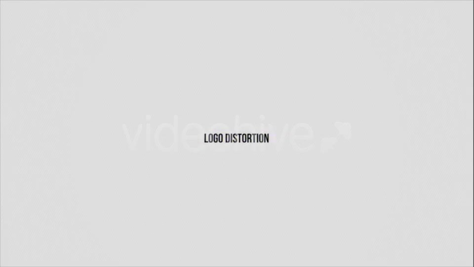 Logo Distortion - Download Videohive 4174676