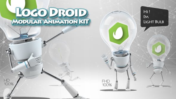 Logo Droid Modular Animation Kit - Videohive Download 20344870