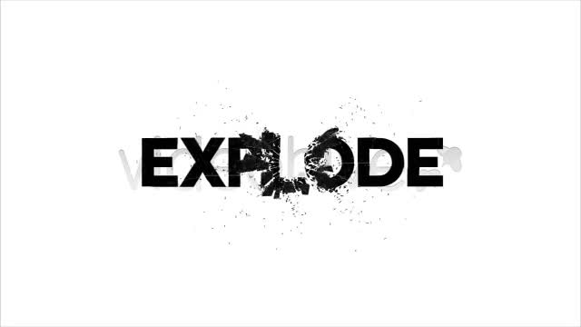 Logo Explode - Download Videohive 2968476