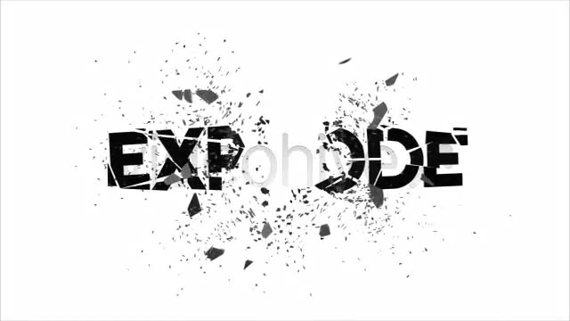 Logo Explode - Download Videohive 2968476