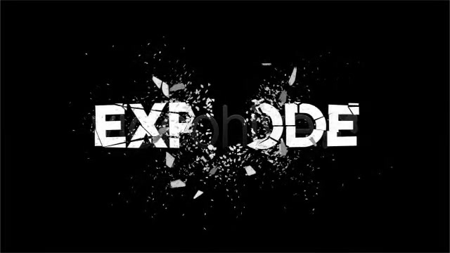 Logo Explode - Download Videohive 2968476