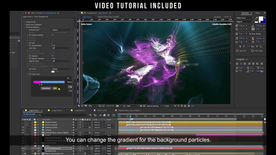 Logo Formation Audio React Videohive 24837624 After Effects Image 13