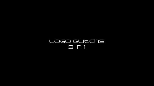 Logo Glitch 3 3in1 Videohive 11877653 After Effects Image 1