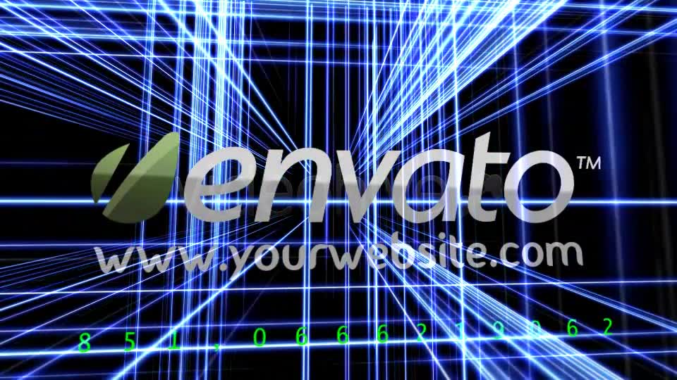 Logo Intro and Blue Lines - Download Videohive 482602