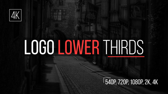 Logo Lower Thirds - Download Videohive 15488414