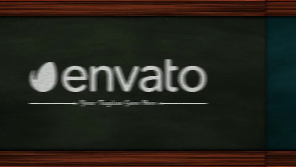 Logo On Chalkboard Videohive 10961220 After Effects Image 11