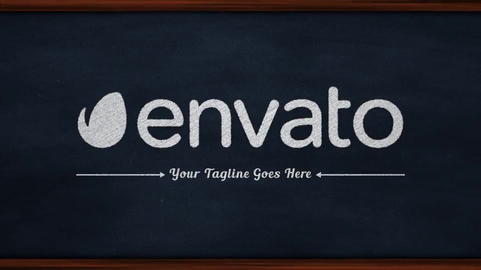 Logo On Chalkboard Videohive 10961220 After Effects Image 2