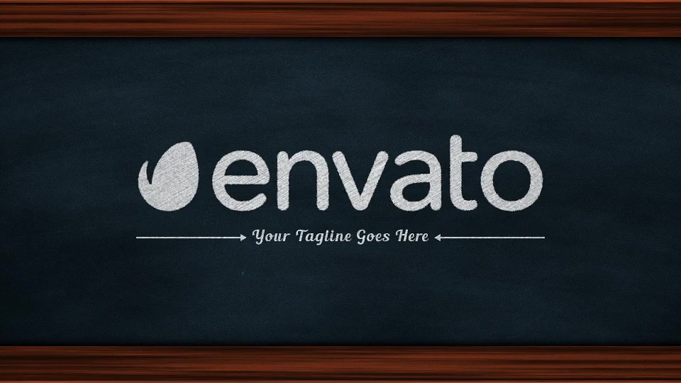 Logo On Chalkboard Videohive 10961220 After Effects Image 9