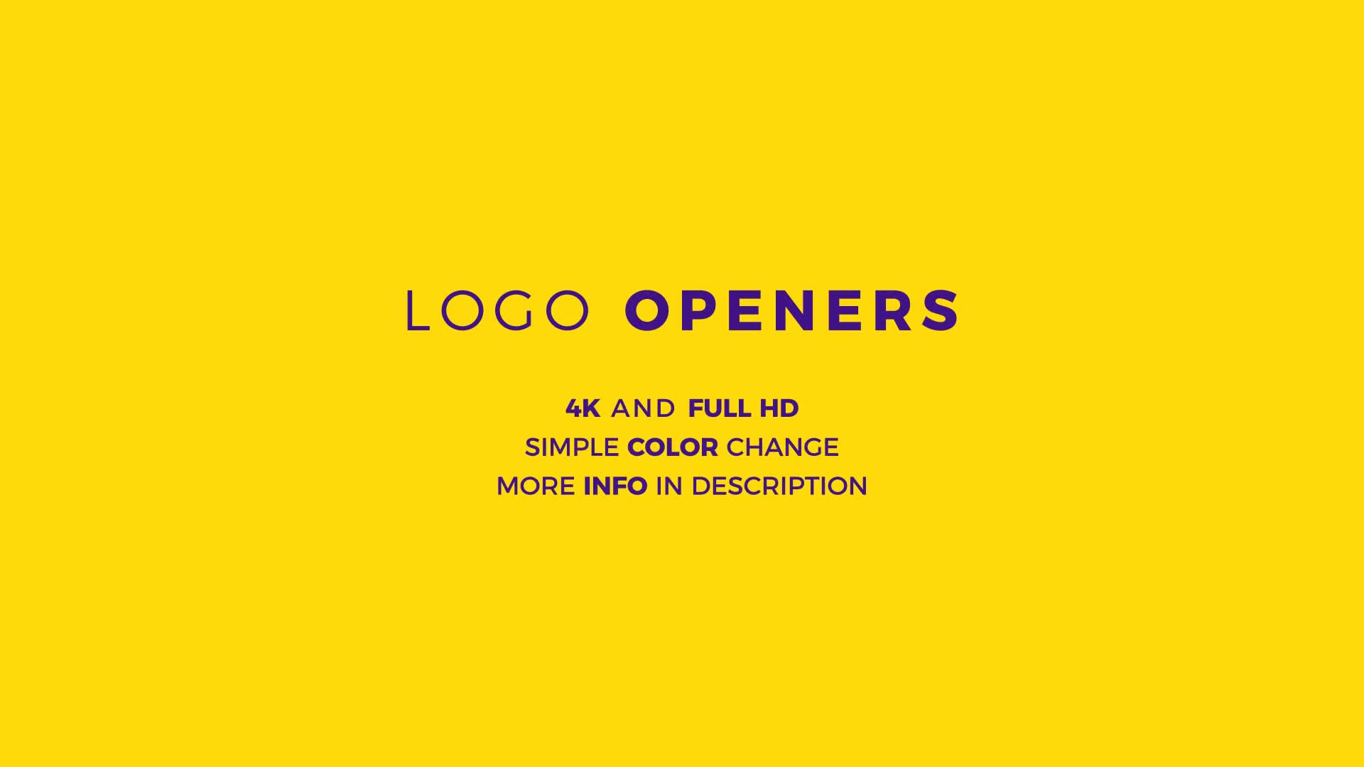 Logo Openers - Download Videohive 19928694