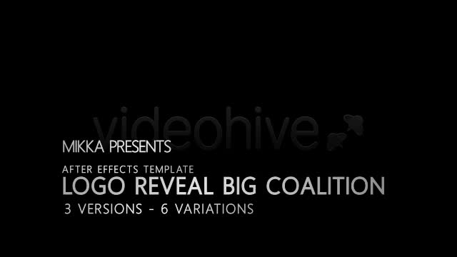 Logo Reveal Big Coalition Videohive 3810713 After Effects Image 1