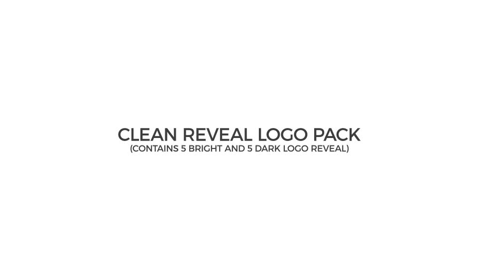 Logo Reveal Clean Videohive 12245437 After Effects Image 1