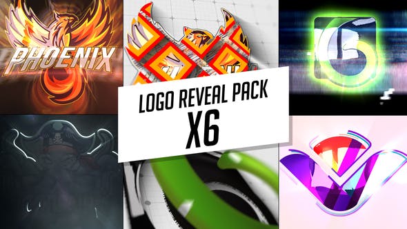 Logo Reveal Pack X6 - 26208323 Videohive Download