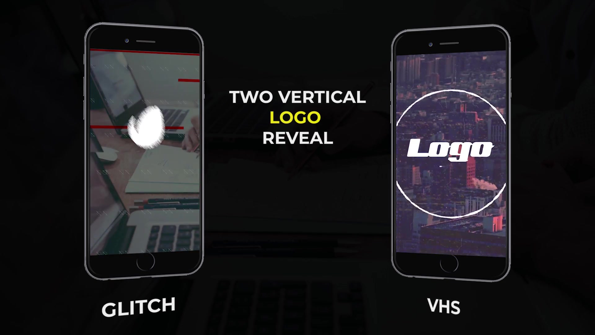 Logo Reveal VHS & Glitch Edition - Download Videohive 23390295