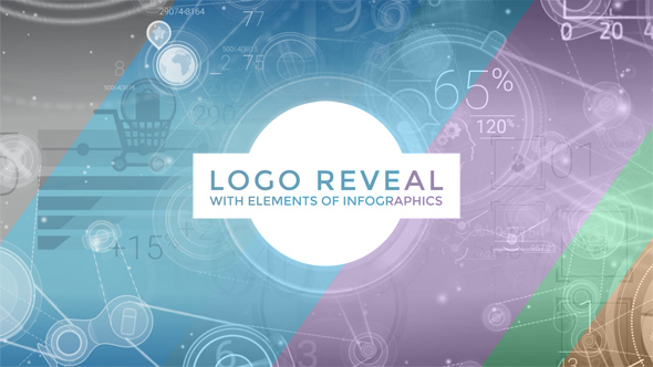 Logo Reveal With Elements Of Infographics - Download Videohive 18002655