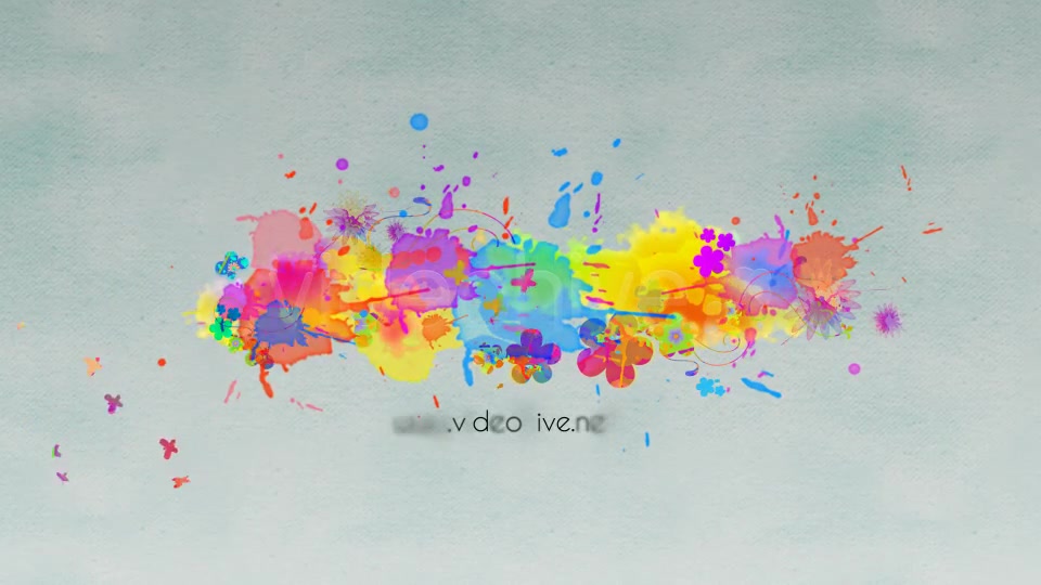 Logo Revealer Paint Drops Design - Download Videohive 3318308