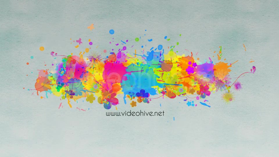 Logo Revealer Paint Drops Design - Download Videohive 3318308