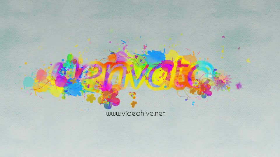 Logo Revealer Paint Drops Design - Download Videohive 3318308