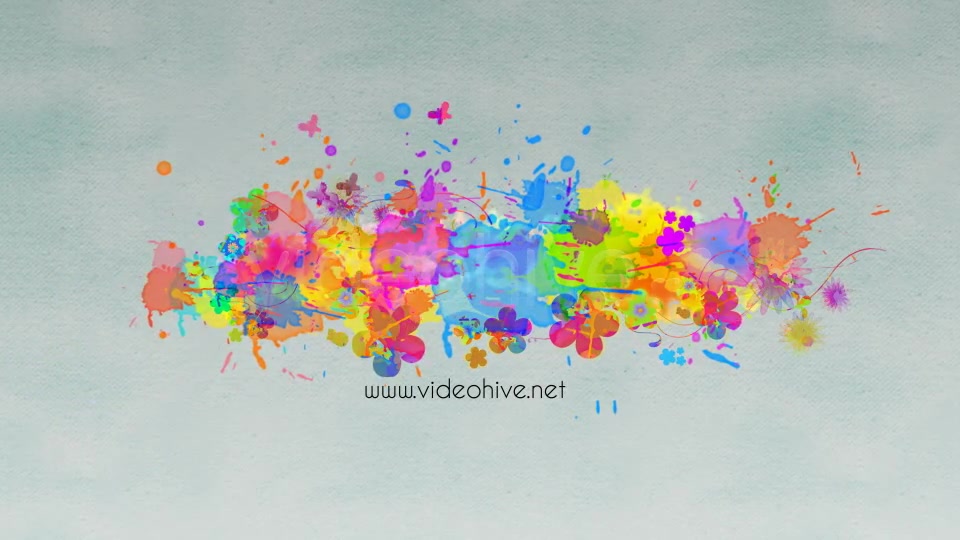 Logo Revealer Paint Drops Design - Download Videohive 3318308