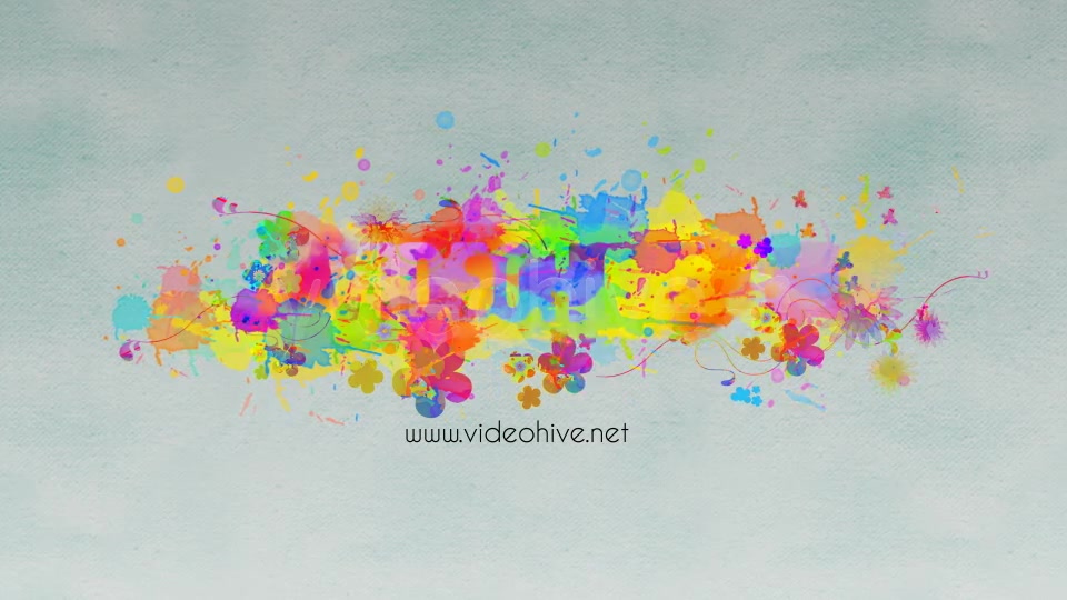 Logo Revealer Paint Drops Design - Download Videohive 3318308