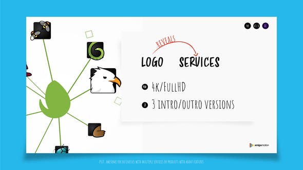 Logo Reveals Services Intro & Outro - Videohive 3431398 Download