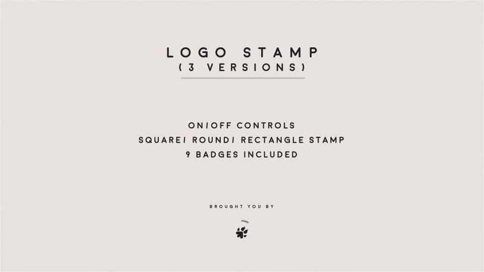 Logo Stamp (3 versions) - Download Videohive 17921658