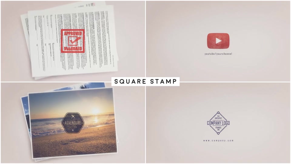 Logo Stamp (3 versions) - Download Videohive 17921658