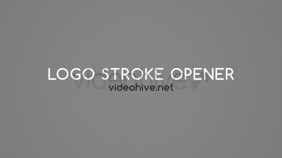 Logo Stroke Opener - Download Videohive 6101709