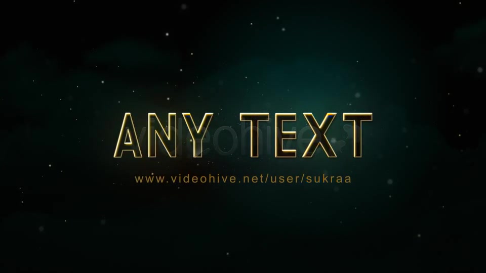 Logo & Text Intro Glitters - Download Videohive 5328024