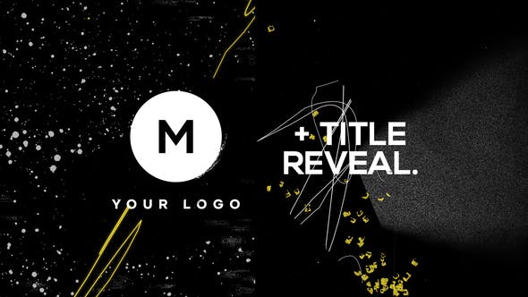 Logo & Title Reveal Scribble Grunge - Videohive Download 25342864