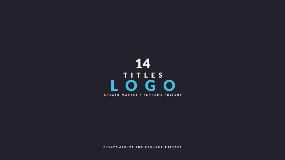 Logo Titles V2 Videohive 22975632 After Effects Image 1