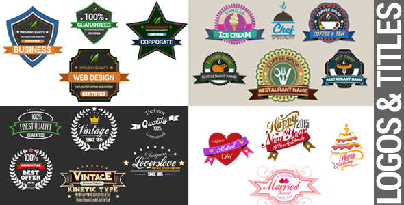 Logos&Titles - Download Videohive 9719910