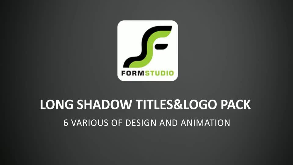 Long Shadow Titles & Logo Pack - Download Videohive 7640308