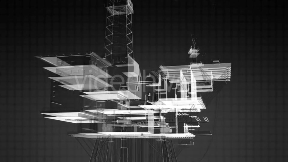 Loop Rotate Oil and Gas CentralPprocessing Platform - Download Videohive 21406975