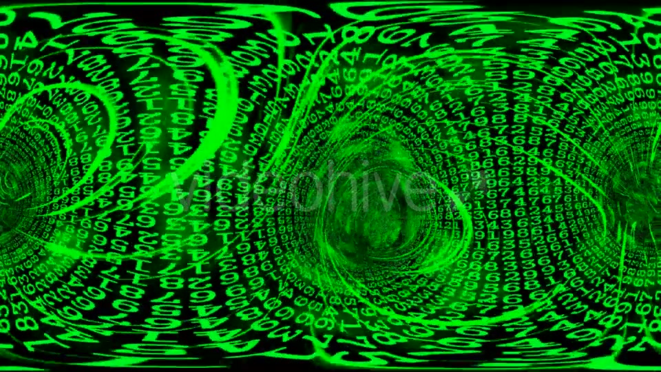 Loop VR 360 Colorfull Wormhole Techno Tonnel - Download Videohive 21535707